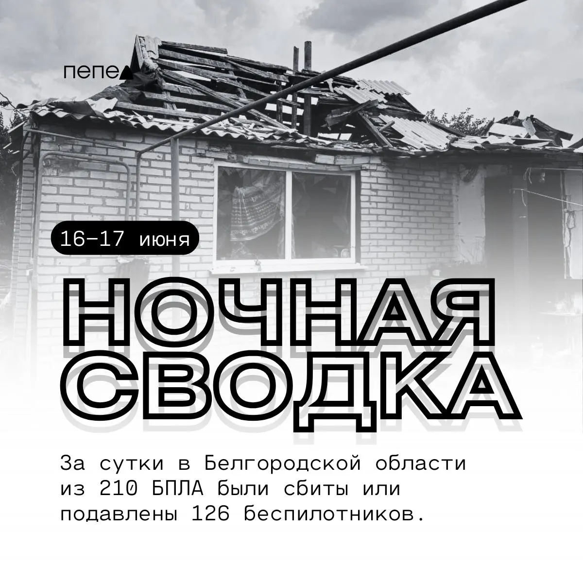 Сводка ночных атак: в регионе отмечены множественные пролёты и повреждения имущества — от автомобилей до жилых домов и линий электропередачи.