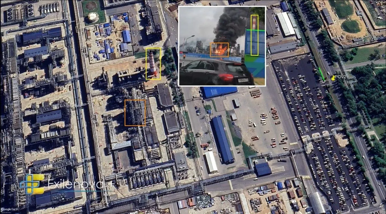По данным источников, после удара беспилотника Московский нефтеперерабатывающий завод в районе Капотня временно остановил переработку нефти: повреждена основная установка, на которую приходится около 53% мощности.