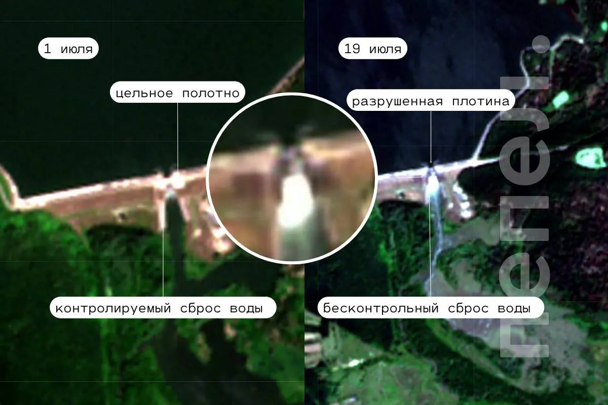 В районе сел Безлюдовка и Графовка Шебекинского округа Белгородской области плотина получила серьёзные повреждения после атак дронов: наблюдается неконтролируемый сброс воды, разрушен автомобильный мост, а работы по восстановлению осложняют продолжающиеся удары.