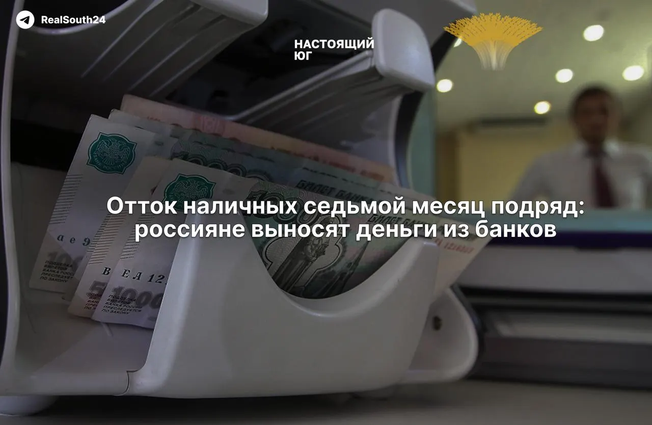 Наличные продолжают расти: за год в оборот ушло около 2,4 триллиона рублей, а эксперты связывают рост с налоговой политикой и страхом за счета.