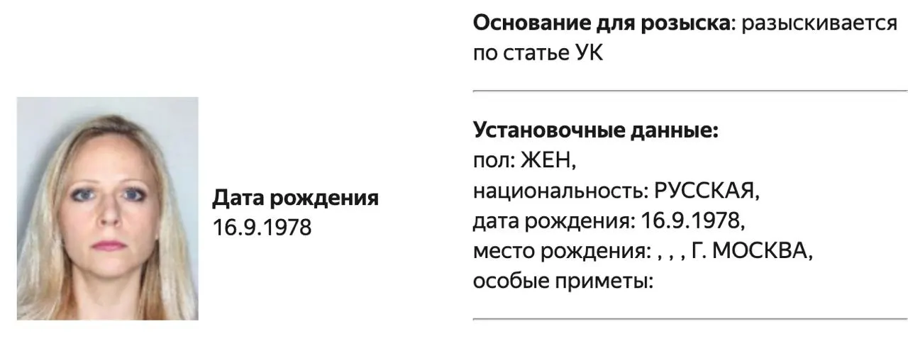 Политолога Татьяну Станову объявили в розыск. По материалам дела не указана конкретная статья обвинения, но речь идёт о деятельности в «нежелательной» организации.